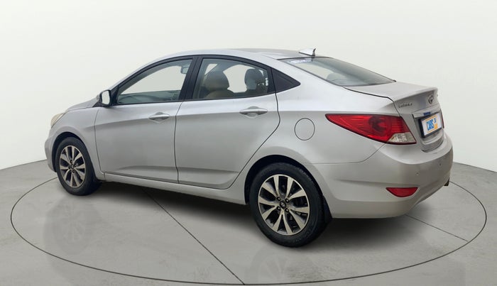 2014 Hyundai Verna FLUIDIC 1.6 CRDI SX, Diesel, Manual, 1,44,910 km, Left Back Diagonal