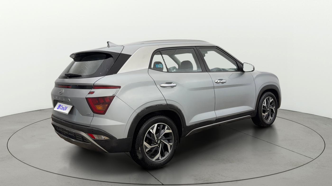 2020 Hyundai Creta SX (O) IVT 1.5 PETROL, Petrol, Automatic, 87,002 km, Right Back Diagonal