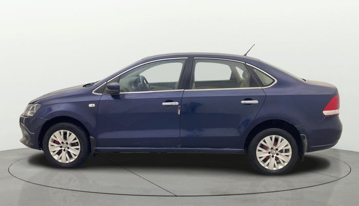 2015 Volkswagen Vento HIGHLINE PLUS 1.2 AT 16 ALLOY, Petrol, Automatic, 76,519 km, Left Side
