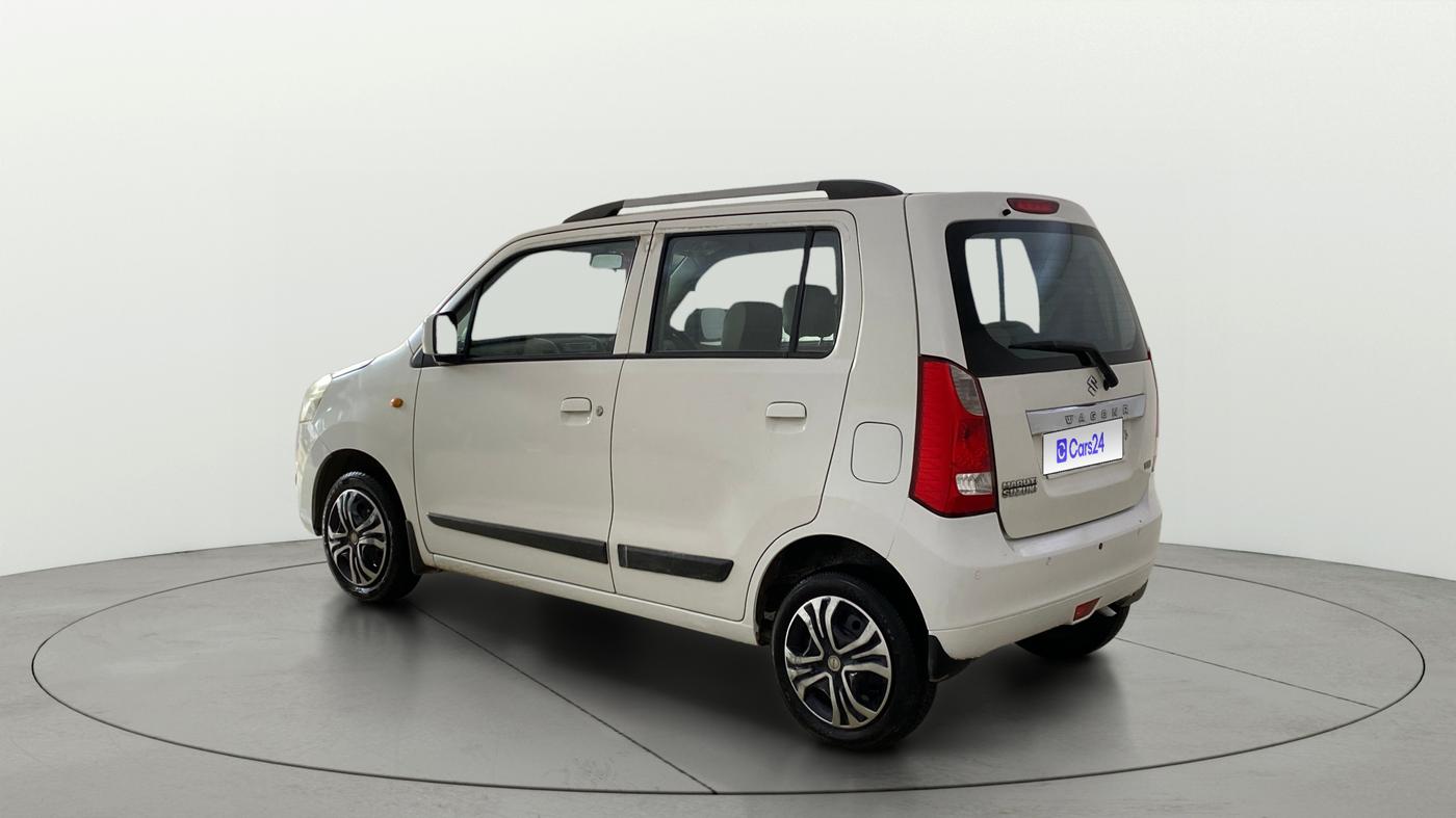 2016 Maruti Wagon R 1.0 VXI (O) AMT, Petrol, Automatic, 14,614 km, Left Back Diagonal