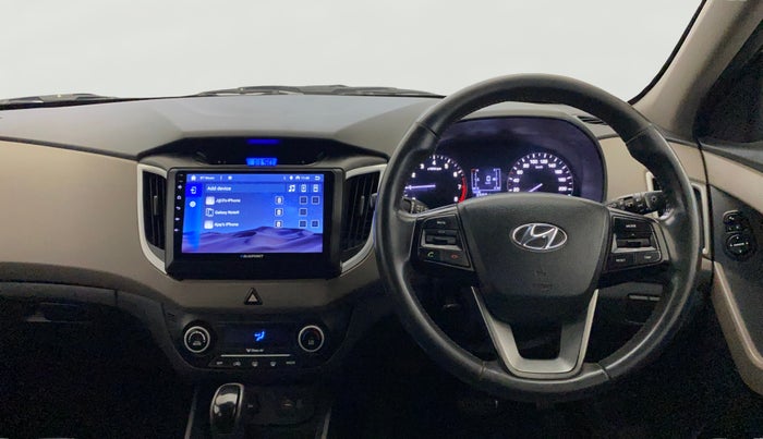 2016 Hyundai Creta SX PLUS AT 1.6 PETROL, Petrol, Automatic, 93,925 km, Steering Wheel Close Up