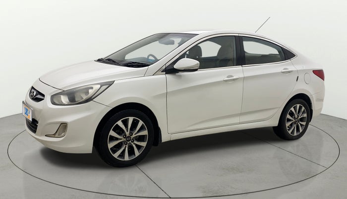 2014 Hyundai Verna FLUIDIC 1.4 CRDI CX, Diesel, Manual, 1,42,148 km, Left Front Diagonal