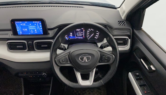2022 Tata PUNCH CREATIVE  AMT, Petrol, Automatic, 19,470 km, Steering Wheel Close Up