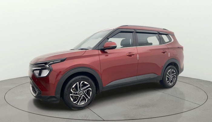 2023 KIA CARENS PRESTIGE PLUS 1.5 PETROL IMT 7 STR, Petrol, Manual, 6,537 km, Left Front Diagonal