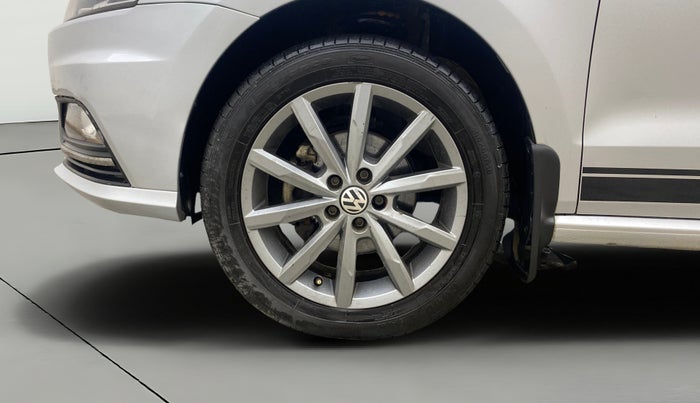 2018 Volkswagen Ameo HIGHLINE PLUS 1.5L AT 16 ALLOY, Diesel, Automatic, 92,924 km, Left Front Wheel