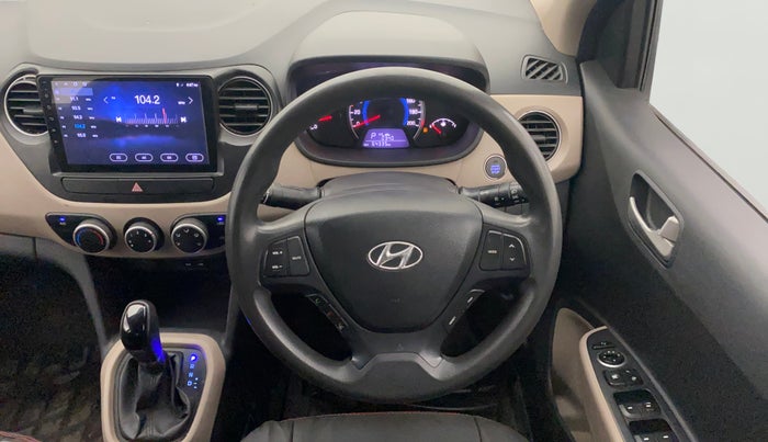 2014 Hyundai Grand i10 SPORTZ AT 1.2 KAPPA VTVT, Petrol, Automatic, 64,334 km, Steering Wheel Close Up