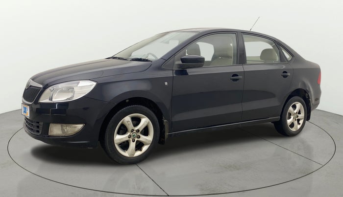 2013 Skoda Rapid ELEGANCE 1.6 TDI CR MT, Diesel, Manual, 85,878 km, Left Front Diagonal
