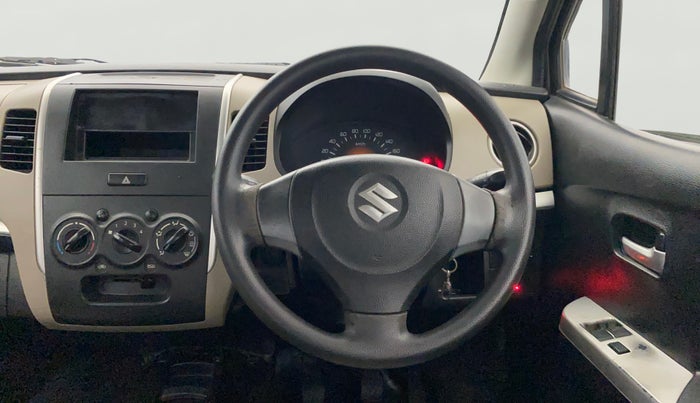 2013 Maruti Wagon R 1.0 LXI CNG, CNG, Manual, 74,525 km, Steering Wheel Close Up