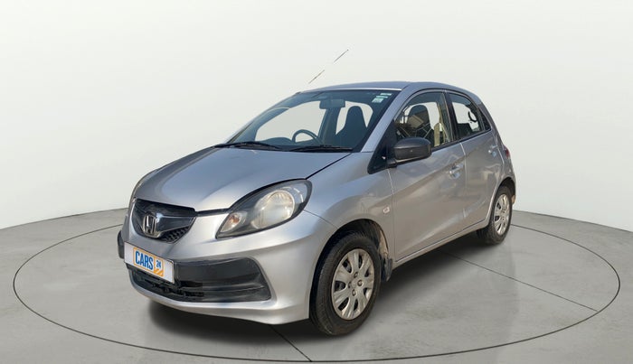 2014 Honda Brio S MT, Petrol, Manual, 77,678 km, Left Front Diagonal