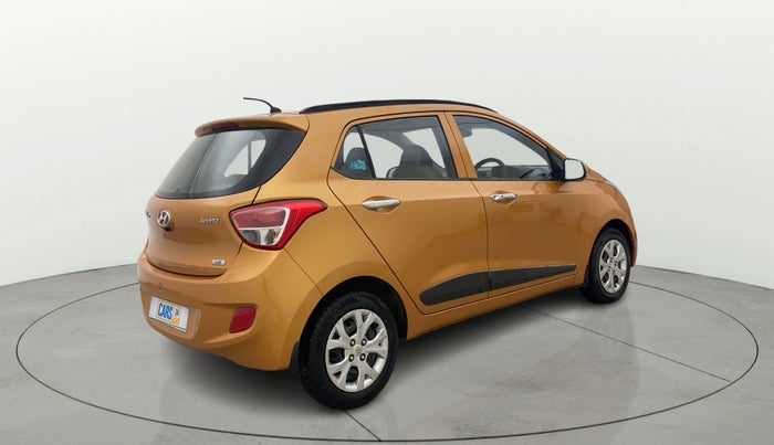 2014 Hyundai Grand i10 SPORTZ 1.2 KAPPA VTVT, Petrol, Manual, 25,663 km, Right Back Diagonal