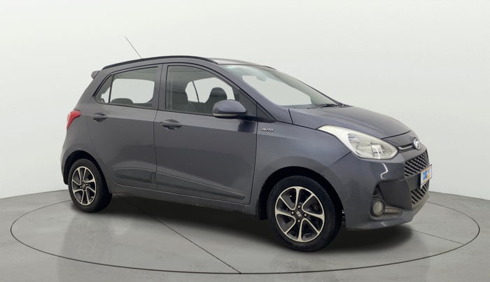 2019 Hyundai Grand i10 SPORTZ AT 1.2 KAPPA VTVT, Petrol, Automatic, 72,471 km, Right Front Diagonal