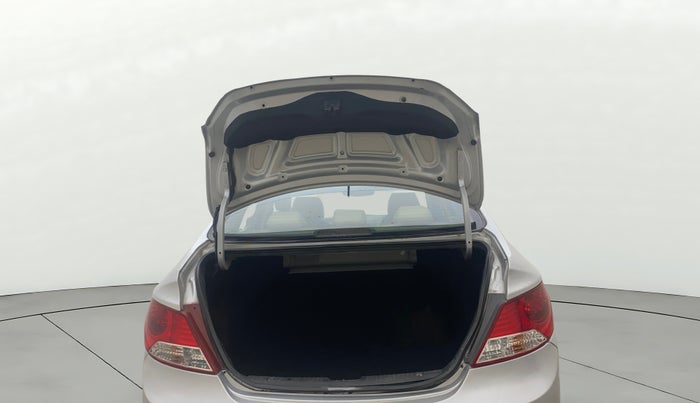 2013 Hyundai Verna FLUIDIC 1.6 VTVT SX OPT AT, Petrol, Automatic, 86,324 km, Boot Door Open