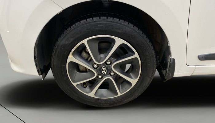 2018 Hyundai Grand i10 SPORTZ (O) AT 1.2 KAPPA VTVT, Petrol, Automatic, 37,434 km, Left Front Wheel