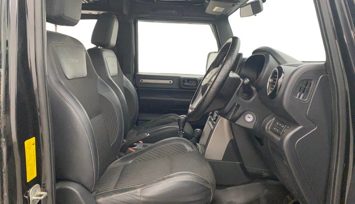 2021 Mahindra Thar LX D 4WD MT CONVERTIBLE, Diesel, Manual, 41,556 km, Right Side Front Door Cabin