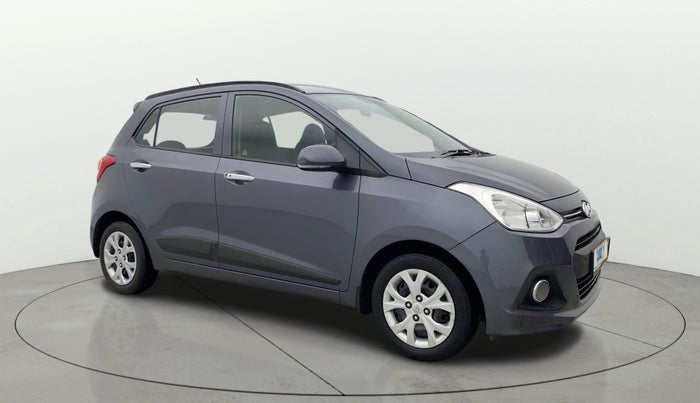 2015 Hyundai Grand i10 SPORTZ 1.2 KAPPA VTVT, Petrol, Manual, 44,365 km, Right Front Diagonal