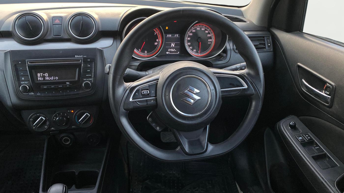 2019 Maruti Swift VXI AMT, Petrol, Automatic, 64,571 km, Steering Wheel Close Up