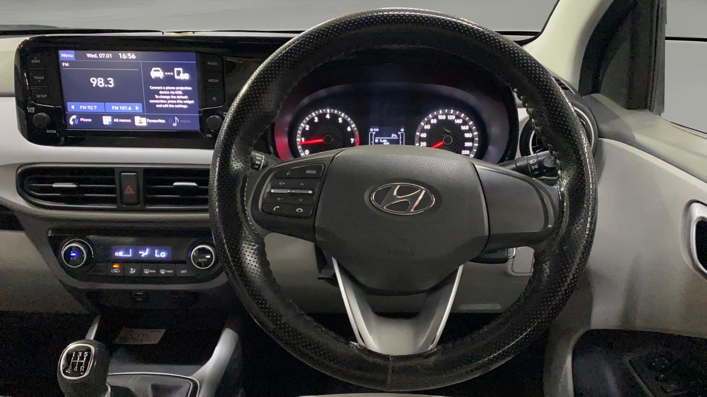 2022 Hyundai GRAND I10 NIOS SPORTZ 1.2 KAPPA VTVT CNG, CNG, Manual, 51,660 km, Steering Wheel Close Up
