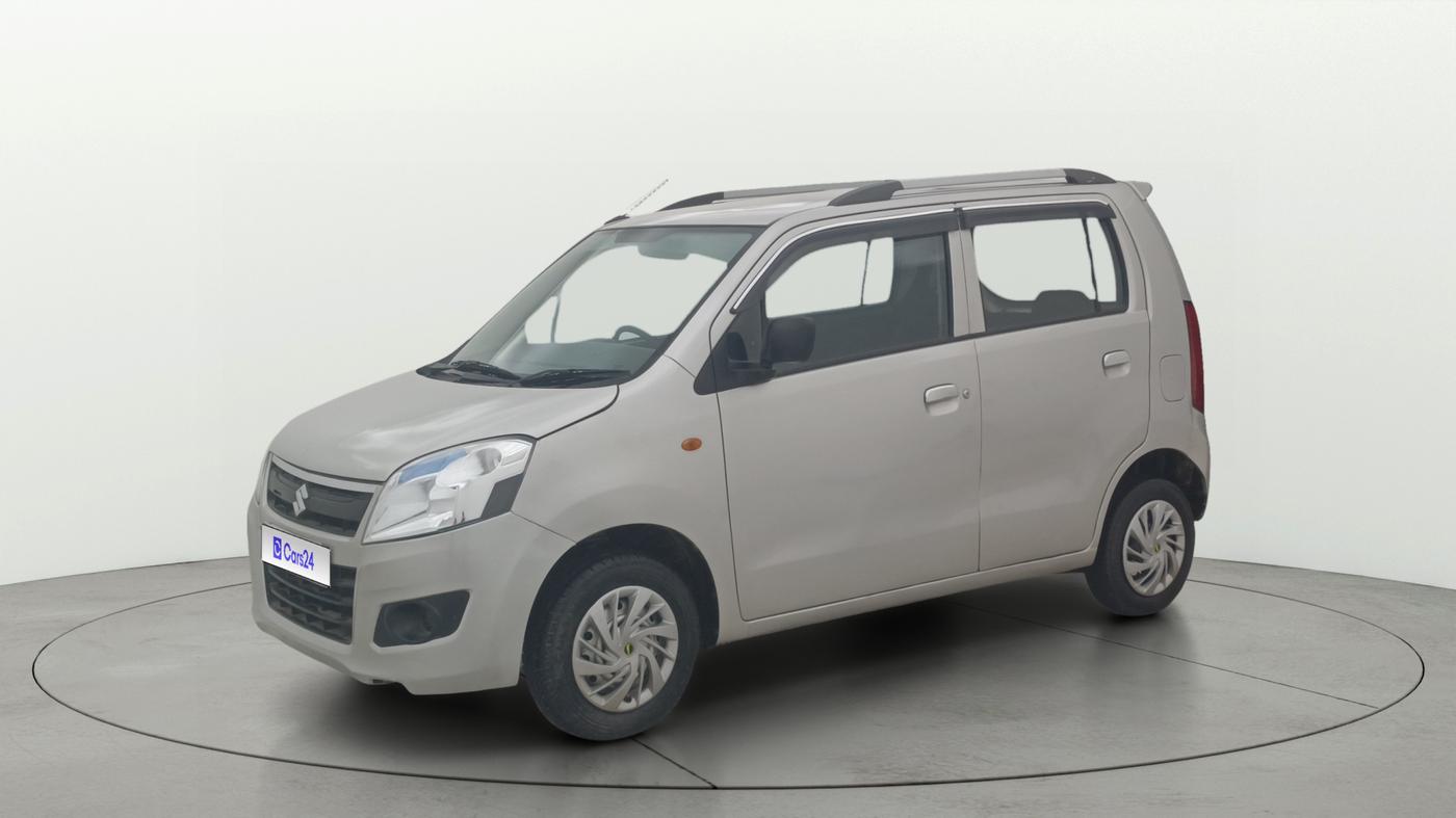 2015 Maruti Wagon R 1.0 LXI, Petrol, Manual, 1,05,123 km, Left Front Diagonal