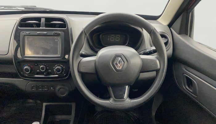 2017 Renault Kwid RXT 1.0, Petrol, Manual, 49,968 km, Steering Wheel Close Up