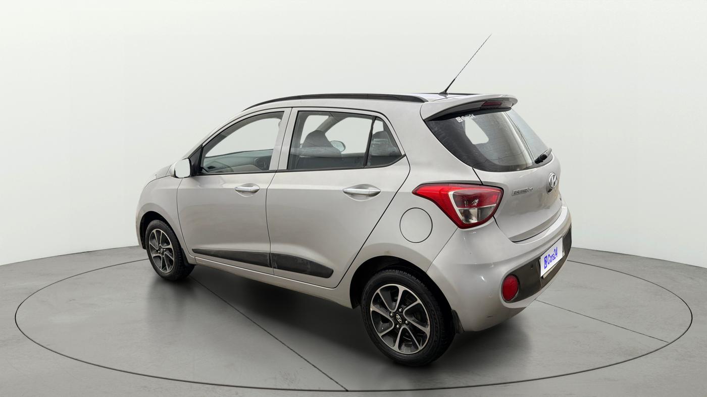 2017 Hyundai Grand i10 ASTA 1.2 KAPPA VTVT, Petrol, Manual, 19,490 km, Left Back Diagonal