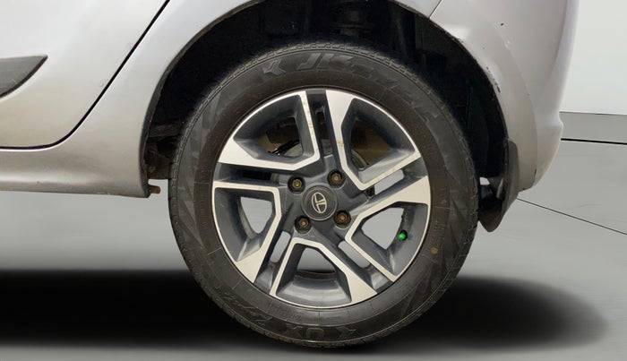 2019 Tata Tiago XZ PLUS PETROL, CNG, Manual, 77,741 km, Left Rear Wheel