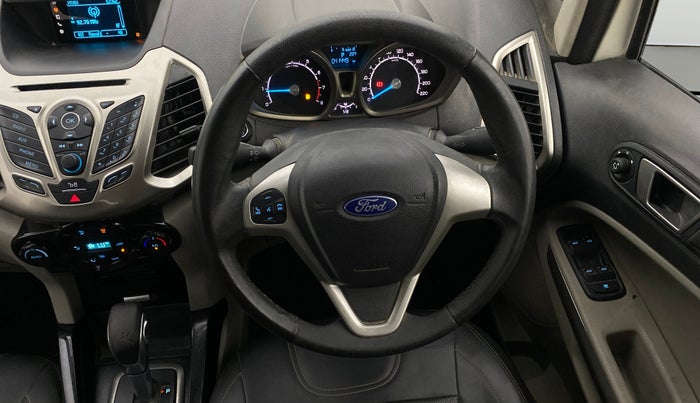 2016 Ford Ecosport TITANIUM 1.5L PETROL AT, Petrol, Automatic, 41,412 km, Steering Wheel Close Up