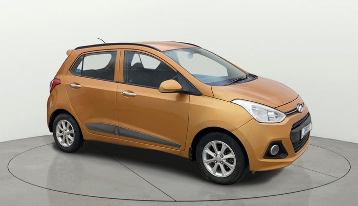 2014 Hyundai Grand i10 ASTA AT 1.2 KAPPA VTVT, Petrol, Automatic, 39,542 km, Right Front Diagonal