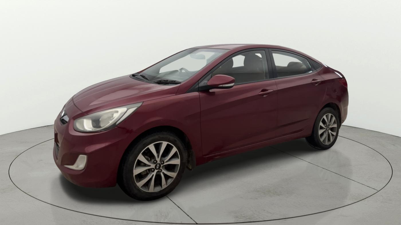 2014 Hyundai Verna FLUIDIC 1.6 VTVT SX, Petrol, Manual, 80,459 km, Left Front Diagonal