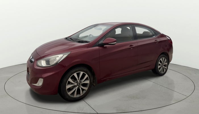 2014 Hyundai Verna FLUIDIC 1.6 VTVT SX, Petrol, Manual, 80,433 km, Left Front Diagonal