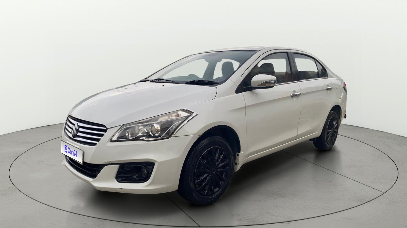 2018 Maruti Ciaz DELTA 1.4 MT PETROL, Petrol, Manual, 62,393 km, Left Front Diagonal