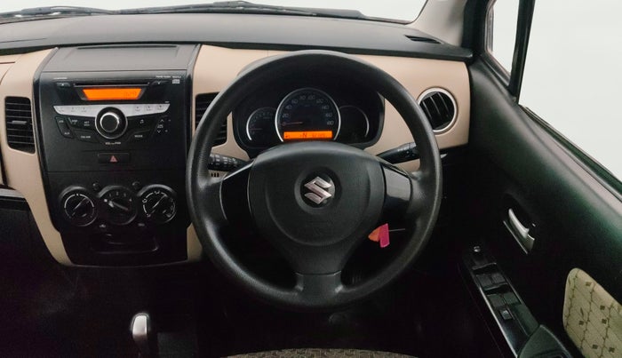 2018 Maruti Wagon R 1.0 VXI (O) AMT, Petrol, Automatic, 52,377 km, Steering Wheel Close Up
