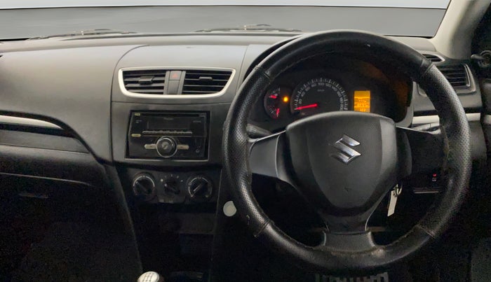 2015 Maruti Swift LXI (O), Petrol, Manual, 69,788 km, Steering Wheel Close Up