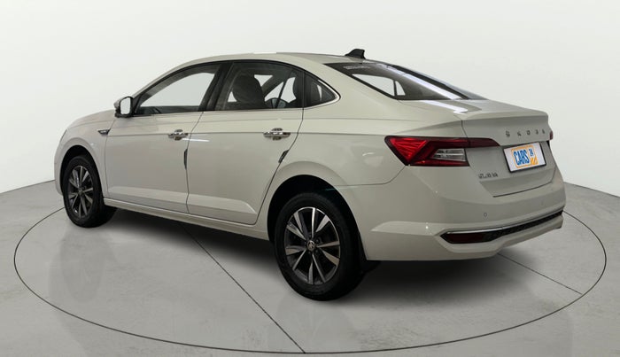 2023 Skoda SLAVIA STYLE 1.0L TSI AT, Petrol, Automatic, 52,005 km, Left Back Diagonal