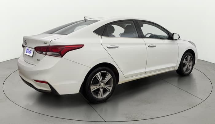 2019 Hyundai Verna 1.6 VTVT SX, Petrol, Manual, 78,350 km, Right Back Diagonal