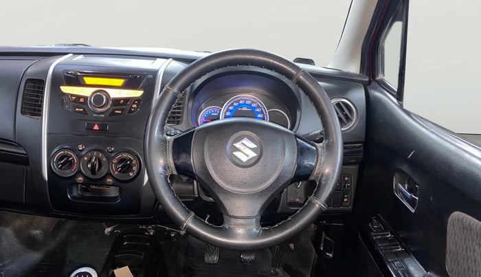 2014 Maruti Wagon R 1.0 VXI, Petrol, Manual, 71,169 km, Steering Wheel Close Up