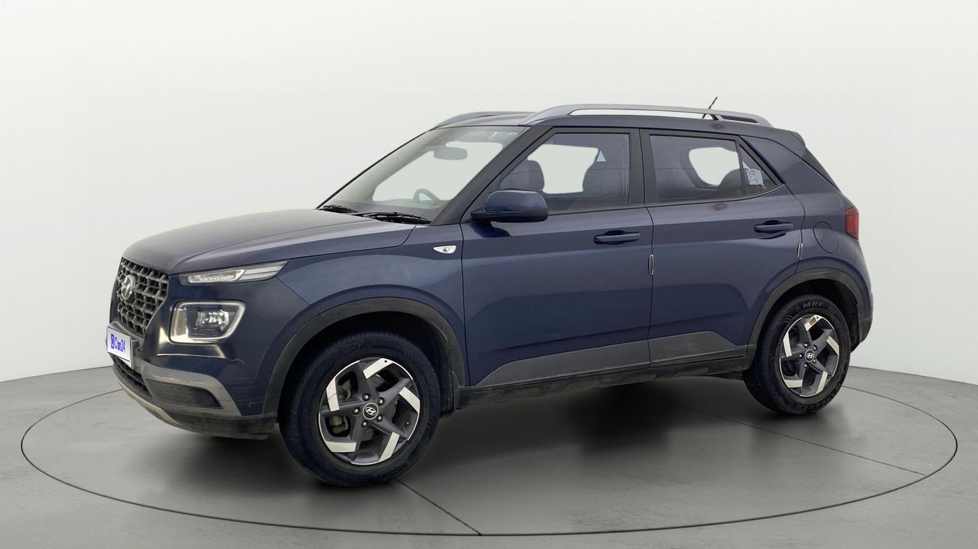 2022 Hyundai VENUE S (O) 1.0 Turbo Petrol DCT, Petrol, Automatic, 27,906 km, Left Front Diagonal