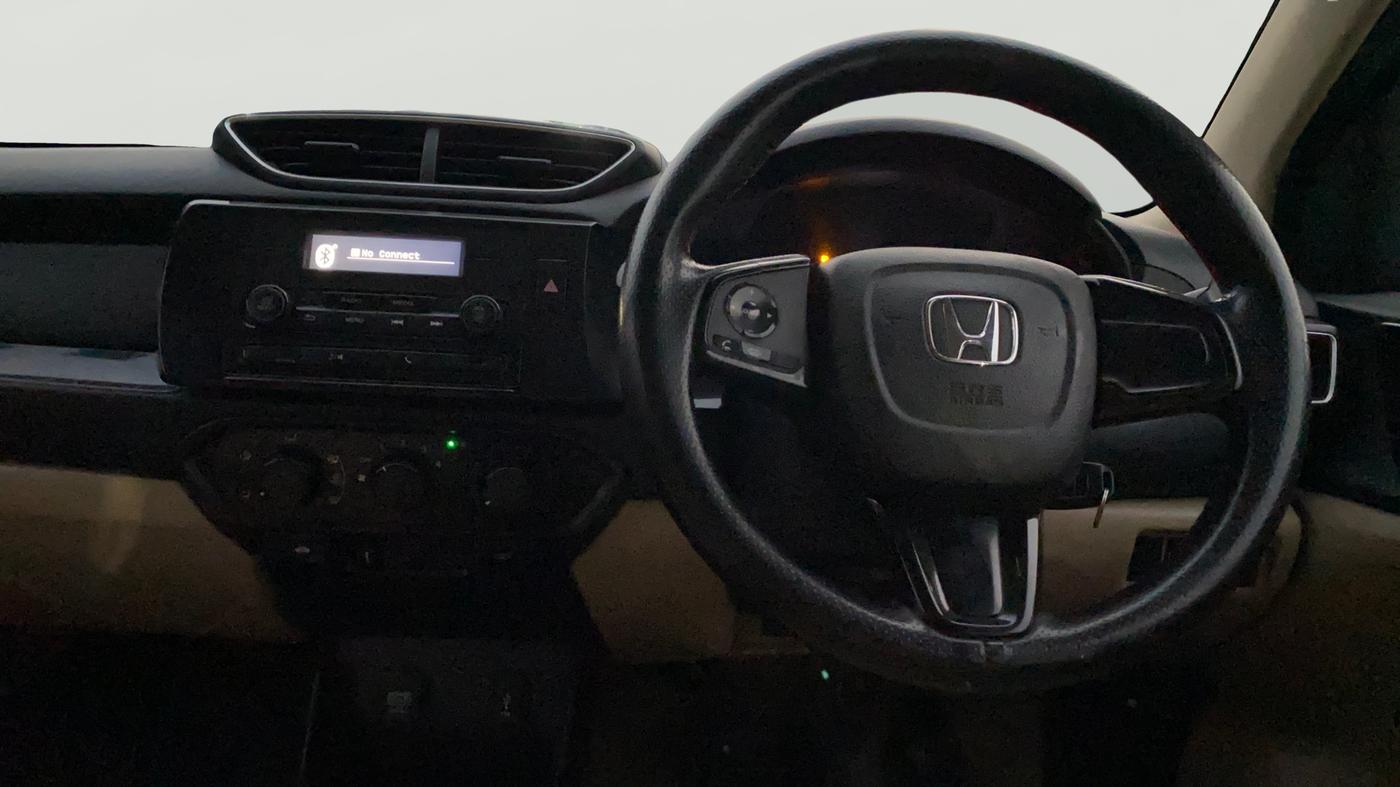 2019 Honda Amaze 1.2L I-VTEC S, Petrol, Manual, 1,46,770 km, Steering Wheel Close Up