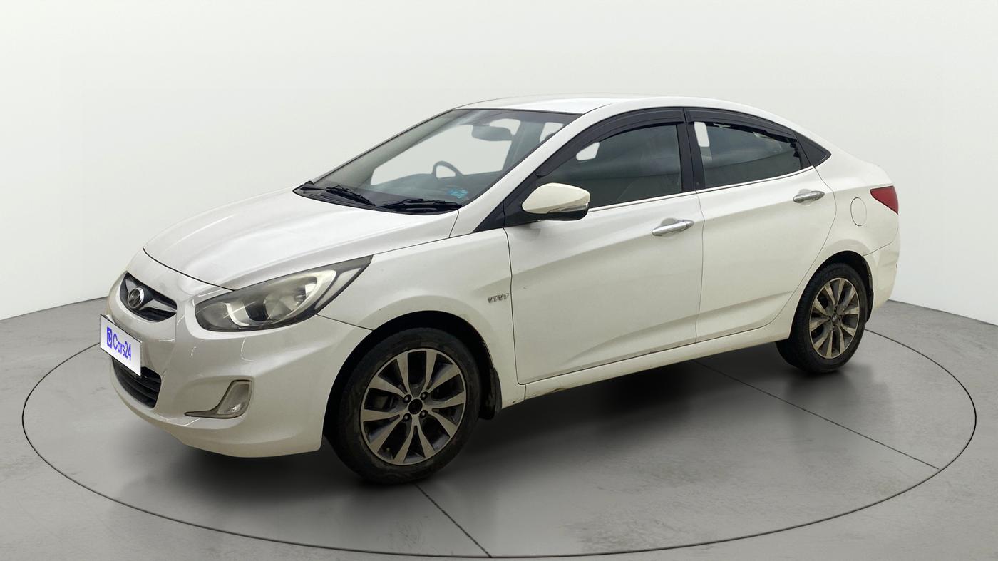 2014 Hyundai Verna FLUIDIC 1.6 VTVT SX AT, Petrol, Automatic, 53,822 km, Left Front Diagonal