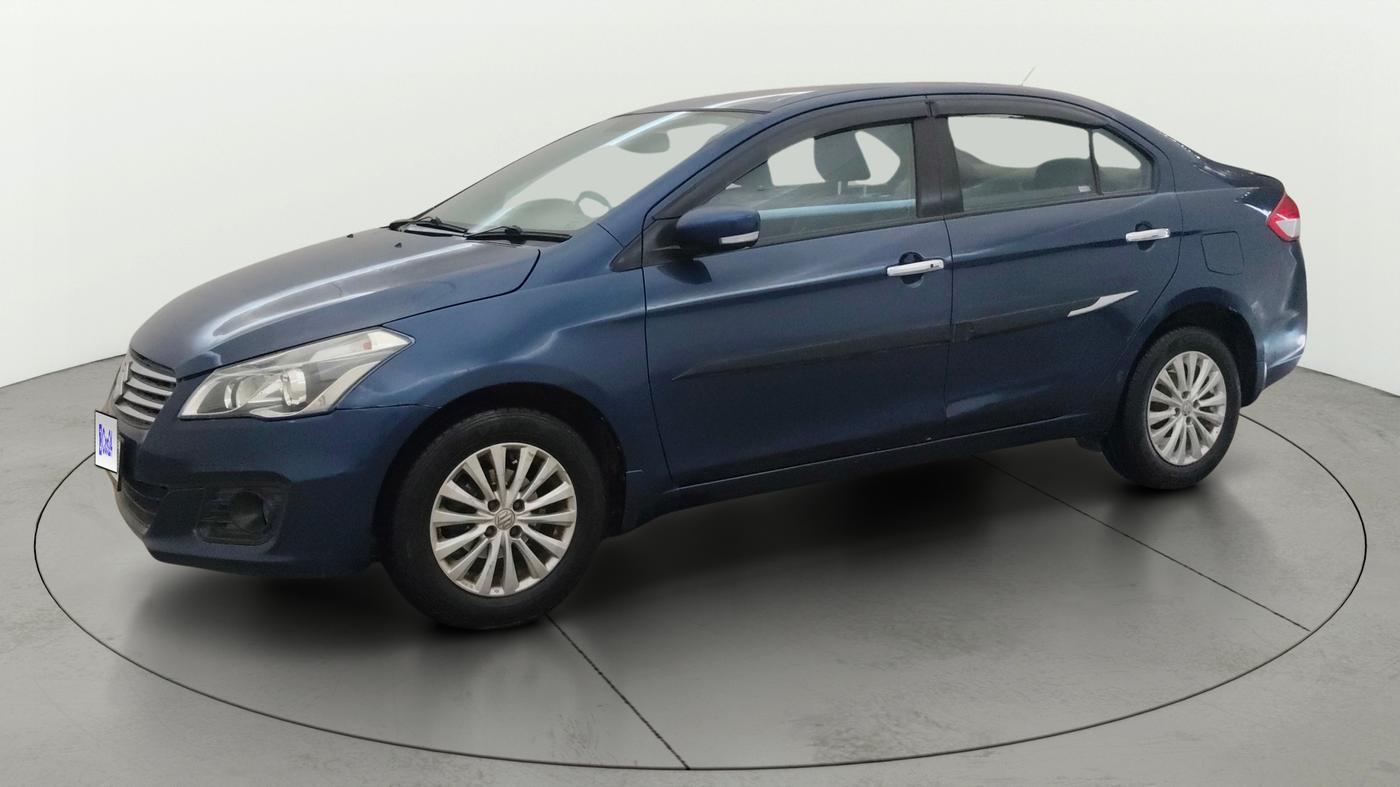 2017 Maruti Ciaz ZETA 1.4  AT PETROL, Petrol, Automatic, 68,611 km, Left Front Diagonal