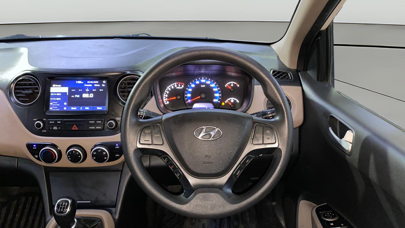 2018 Hyundai Xcent SX 1.2, Petrol, Manual, 62,448 km, Steering Wheel Close Up