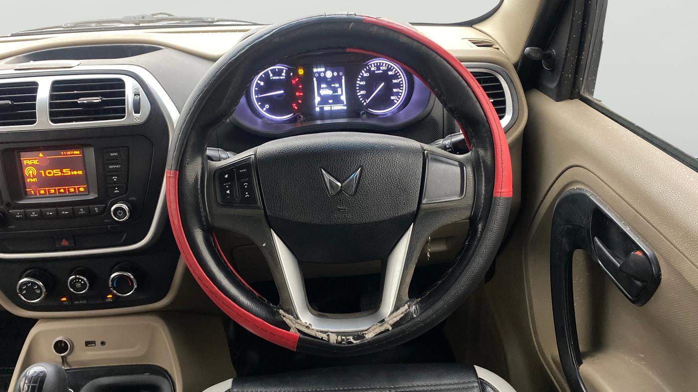 2023 Mahindra BOLERO NEO N 8, Diesel, Manual, 1,32,564 km, Steering Wheel Close Up
