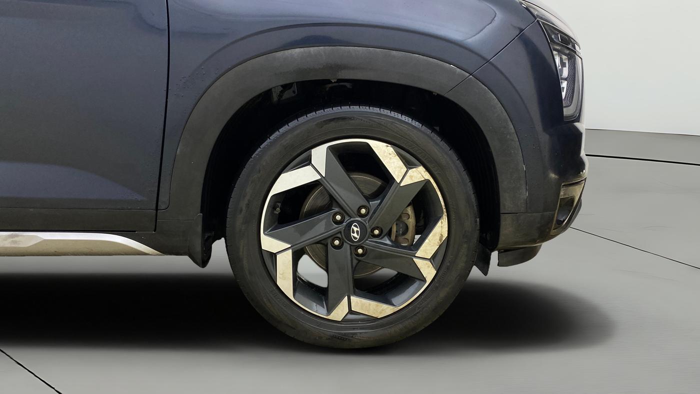 2022 Hyundai ALCAZAR PLATINUM 1.5 MT 7STR, Diesel, Manual, 98,664 km, Right Front Wheel