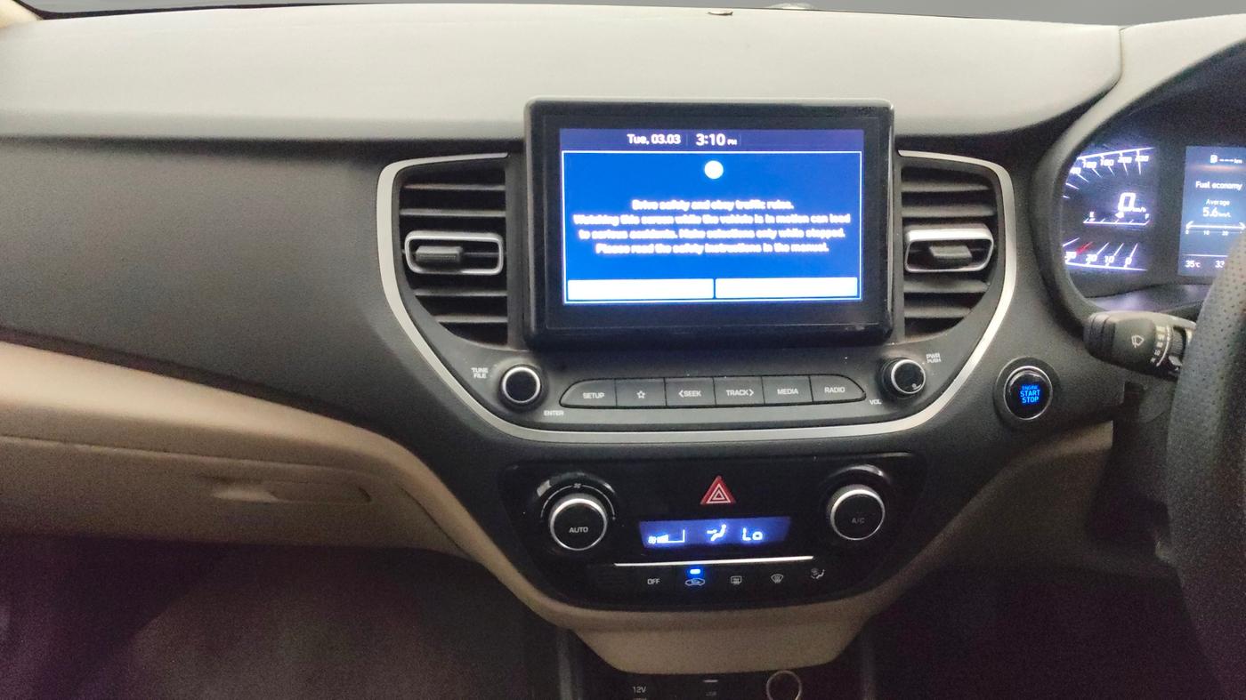 2021 Hyundai Verna SX 1.5 VTVT, Petrol, Manual, 33,524 km, Air Conditioner