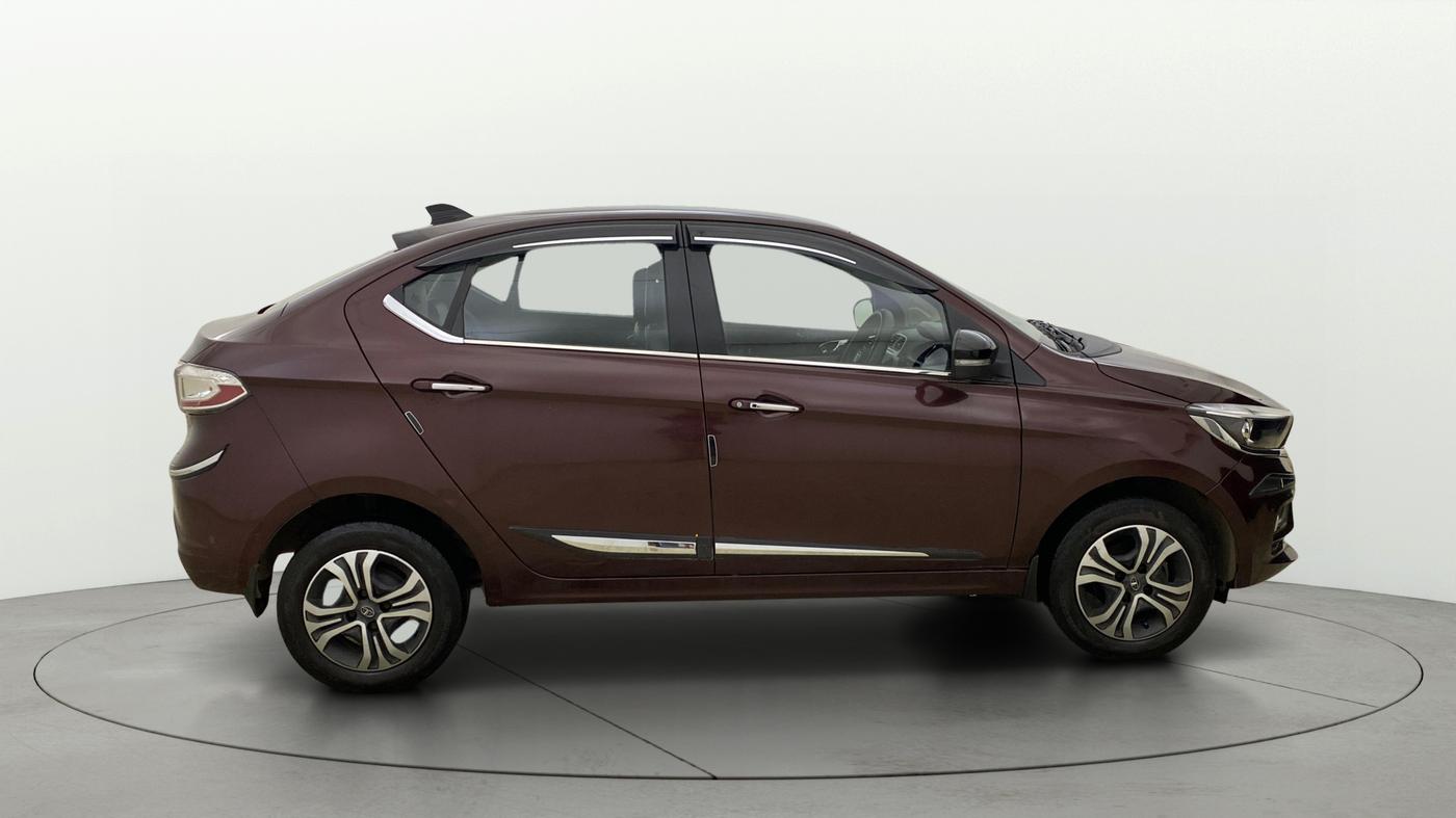 2022 Tata TIGOR XZ PLUS CNG, CNG, Manual, 37,191 km, Right Side View
