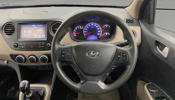 2017 Hyundai Grand i10 SPORTZ (O) 1.2 U2 CRDI, Diesel, Manual, 94,123 km, Steering Wheel Close Up