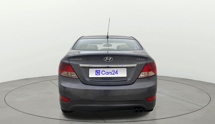 2014 Hyundai Verna FLUIDIC 1.6 CRDI SX AT, Diesel, Automatic, 99,487 km, Back/Rear