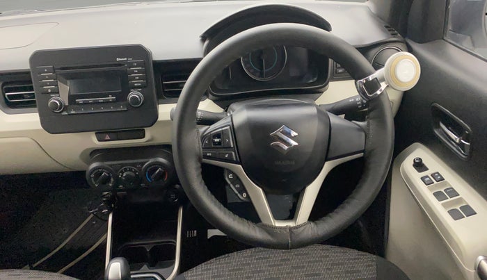 2017 Maruti IGNIS DELTA 1.2 AMT, Petrol, Automatic, 8,459 km, Steering Wheel Close Up