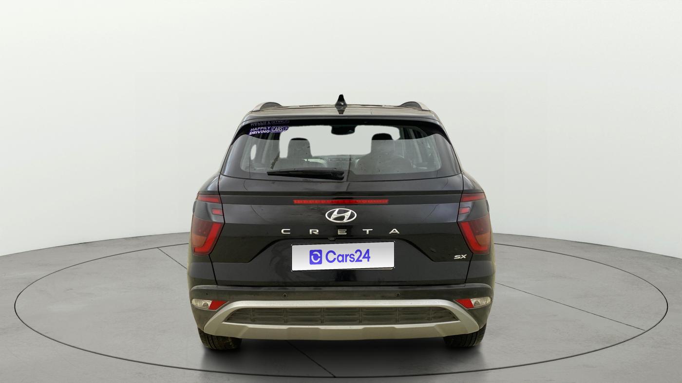 2021 Hyundai Creta SX (O) AT 1.5 DIESEL, Diesel, Automatic, 41,764 km, Back/Rear