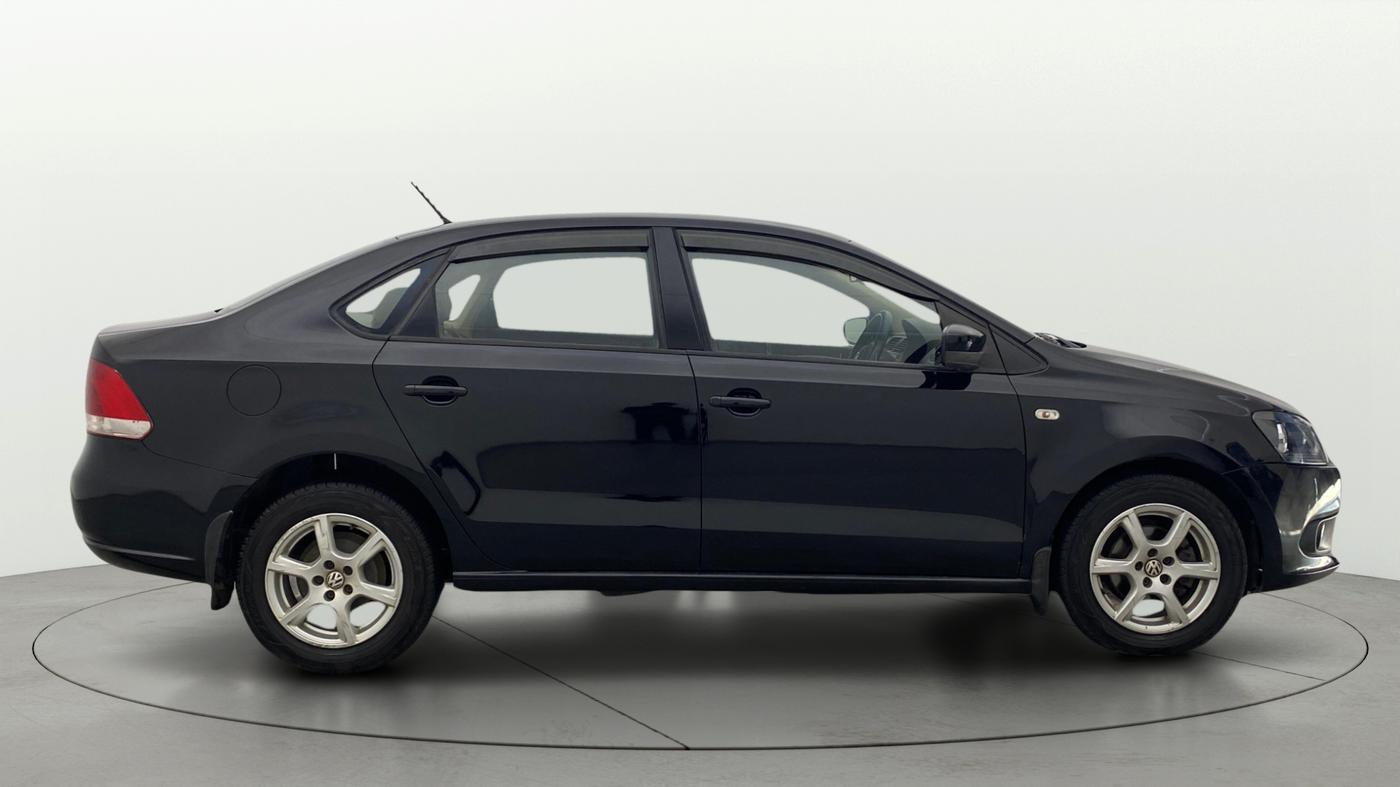 2012 Volkswagen Vento HIGHLINE DIESEL 1.6, Diesel, Manual, 1,45,665 km, Right Side View