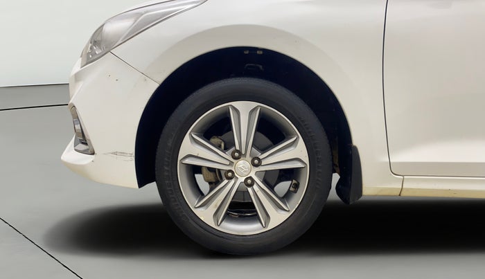 2018 Hyundai Verna 1.6 VTVT SX, Petrol, Manual, 50,169 km, Left Front Wheel